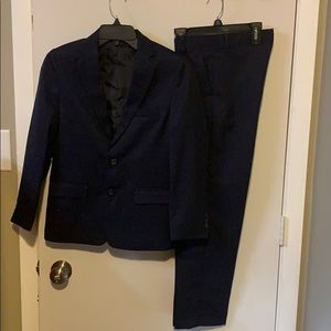 Boy’s navy 2 piece suit